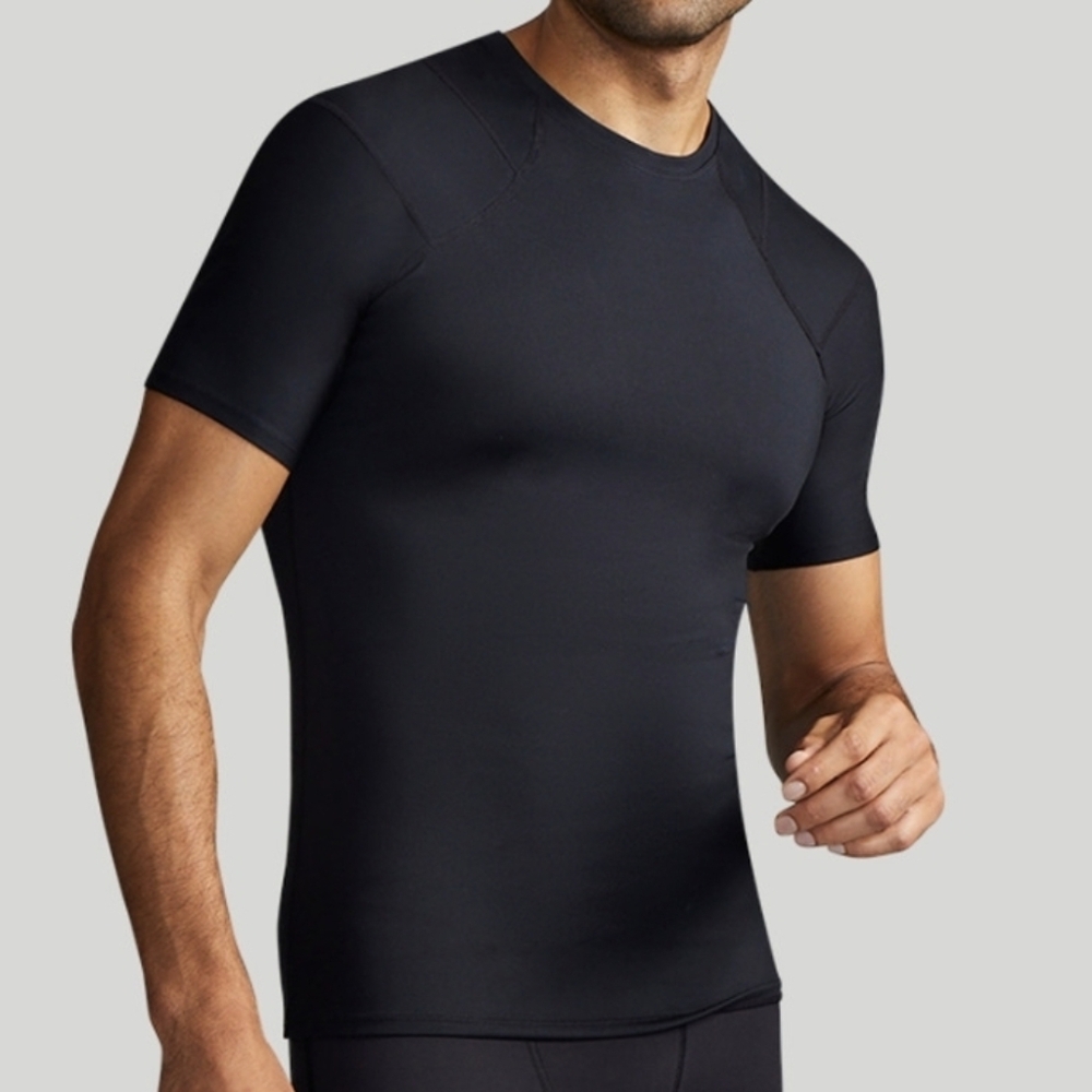 Tommie Copper Mens Support Back Compression Shirt (L) NEW